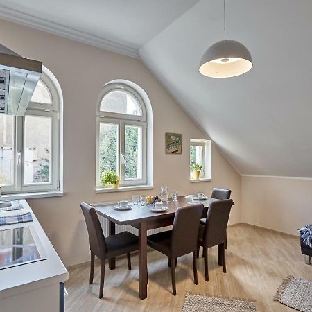 Apartman Villa Eiche Mariánské Lázně Esterno foto